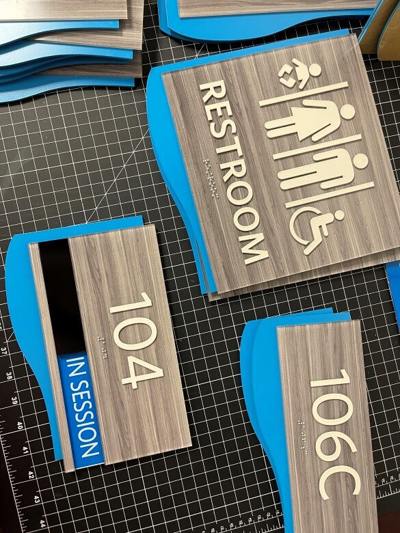 Architectural ADA Signs Photo